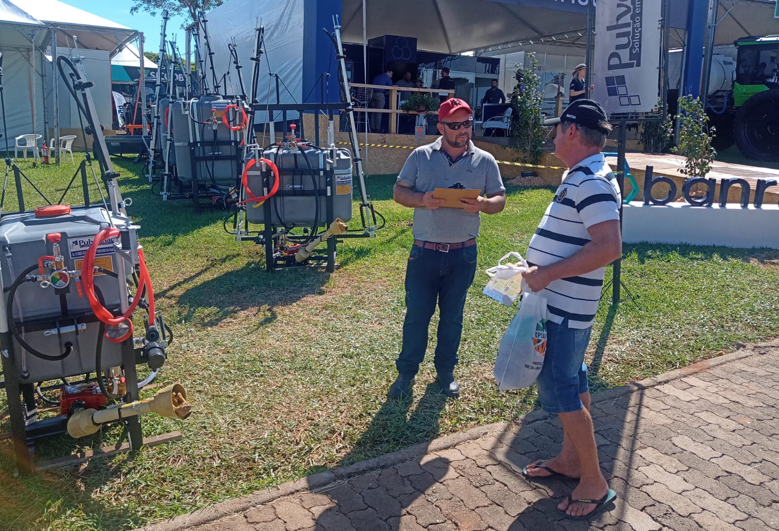 Fábrica de pulverizadores de Rio Pardo é destaque na Expoagro.