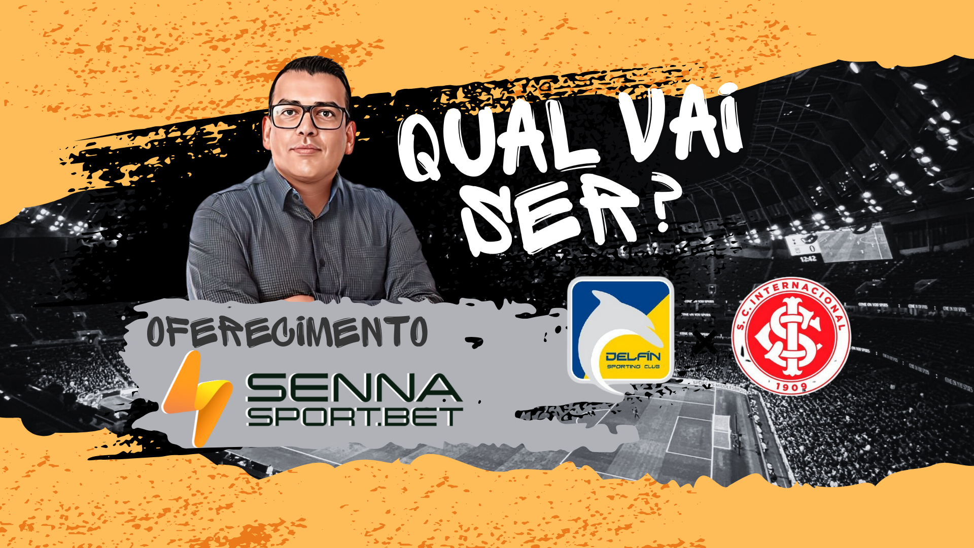 Qual vai ser? Vamos falar sobre Delfin x Internacional que jogam hoje.