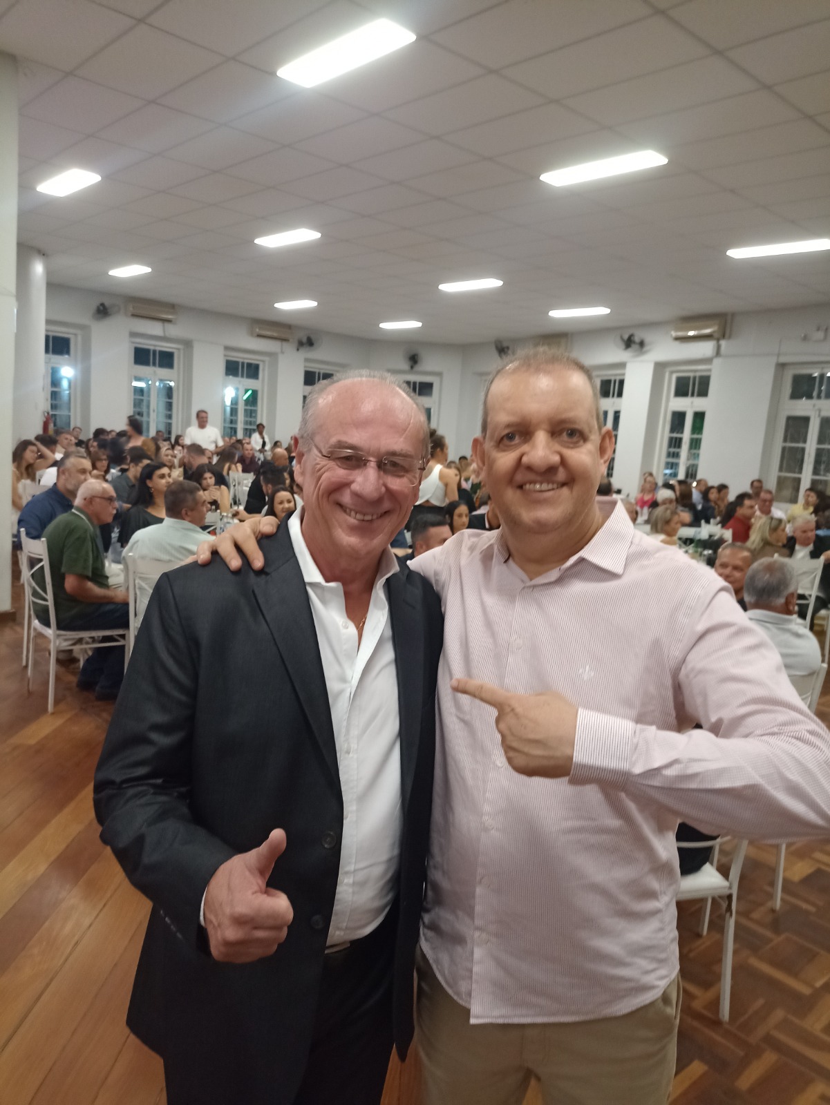 No aniversário do deputado Edivilson Brum, MDB confirma Rogério Monteiro como pré-candidado a prefeito.