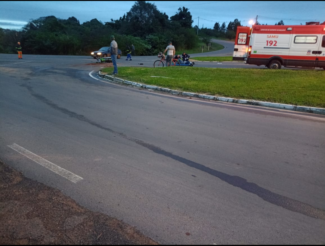 Mais um acidente no entrocamento da BR 471 com a ERS 403, em Rio Pardo.