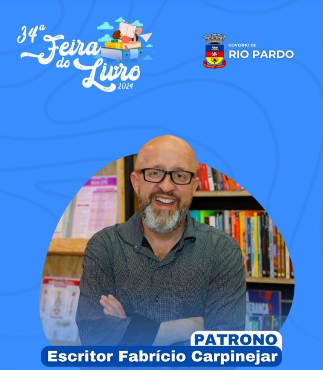 34ª Feira do Livro de Rio Pardo começa nesta quarta.