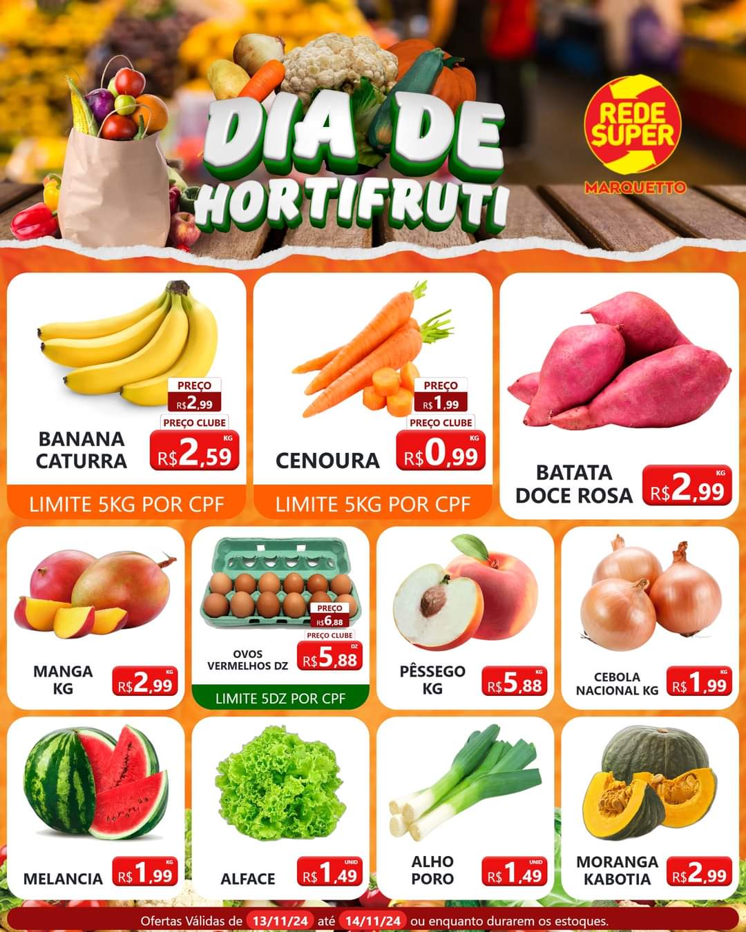 Aproveite as ofertas do Marquetto.